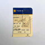 Limited Edition Mystery Boarding Passes! | Signed by Adam West