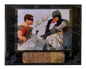 Batman 30th Anniversary Plaque | Double Autograph | Limited Numbered Edition