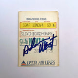 Limited Edition Mystery Boarding Passes! | Signed by Adam West