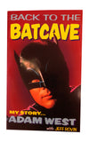 Back To The Batcave by Adam West, Jeff Rovin | Signed by Adam West