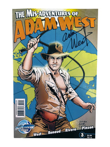 The Mis-Adventures of Adam West Feb '12 | Signed by Adam West