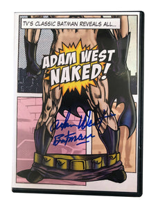 "Adam West Naked" | DVD Signed by Adam West