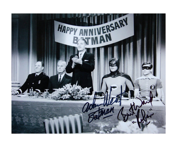 Happy Anniversary Batman | Double Autograph