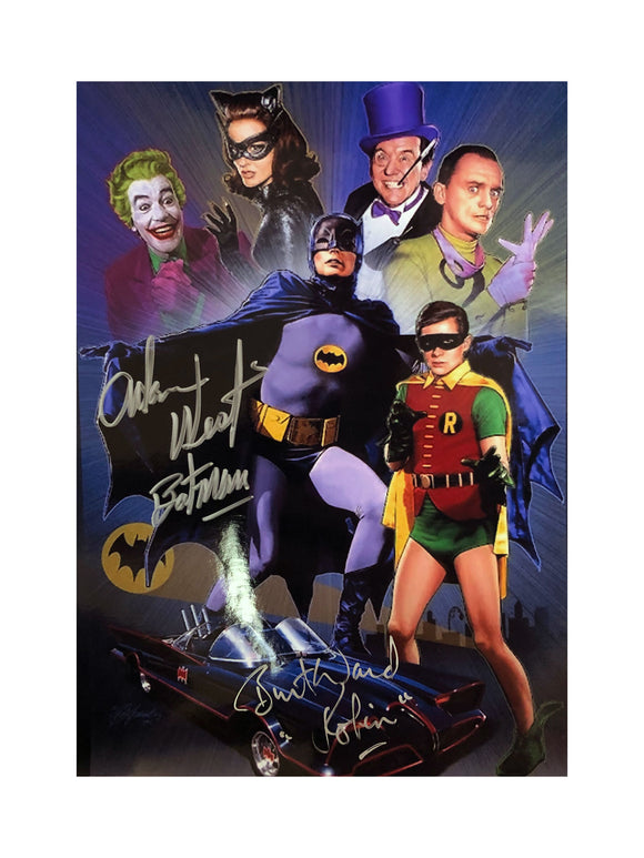 Batman Cast Collage | Double Autograph